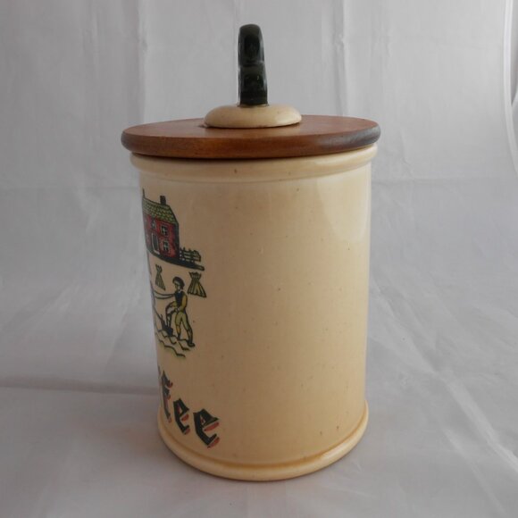 Vintage Poppy Trail By Metlox Flour And Coffee Canisters, California, Jars - Picture 14 of 16